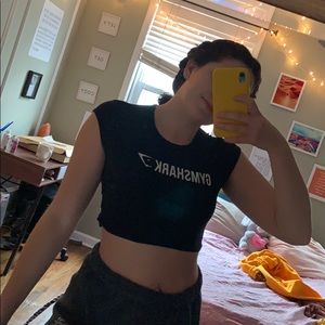 Gymshark workout crop top